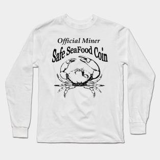 Official SSF Miner Logo Front Long Sleeve T-Shirt